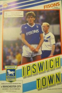 Ipswich Town v Manchester City 1987/88