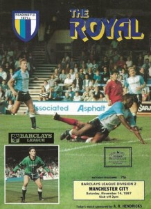 Reading v Manchester City 1987/88