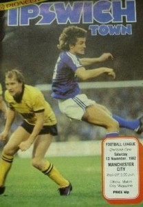 Ipswich Town v Manchester City 1982/83