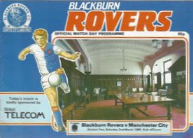 Blackburn Rovers v Manchester City 1984/85