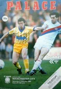 Crystal Palace v Manchester City 1984/85