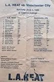 Los Angeles Heat friendly 1985/86