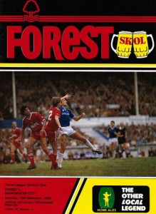 Nottingham Forest v Manchester City 1985/86