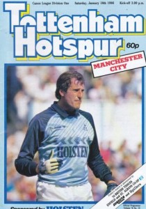 Tottenham Hotspur v Manchester City 1985/86
