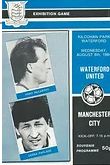 Waterford United v Manchester City friendly 1984/85