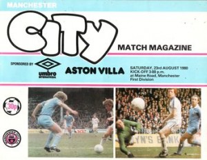 Manchester City v Aston Villa 1980/81