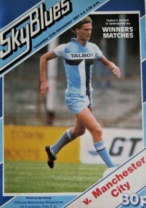 Coventry City v Manchester City 1981/82