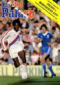Crystal Palace v Manchester City 1980/81