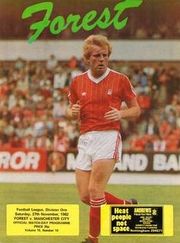 Nottingham Forest v Manchester City 1982/83