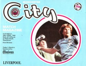 Manchester City v Liverpool 1981/82