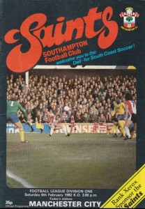 Southampton v Manchester City 1981/82