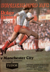 Sunderland v Manchester City 1982/83