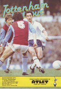 Tottenham Hotspur v Manchester City 1981/82