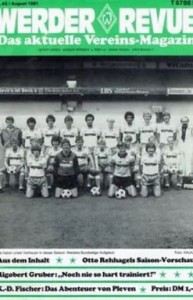 Werder Bremen v Manchester City friendly 1981/82