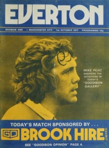 Everton v Manchester City 1977/78