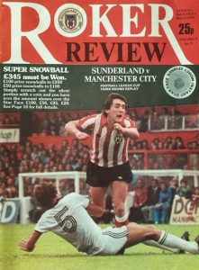 Sunderland v Manchester City League Cup 3rd Round Replay 1979/80