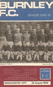 Burnley v Manchester City 1969/70