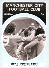 Manchester City v Ipswich Town 1972/73