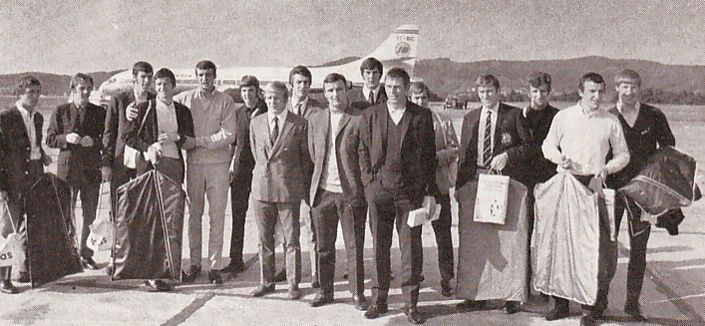 Atletico Bilbao v Manchester City European Cup Winners Cup 1st Round 1st Leg 1969/70