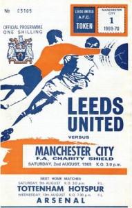 Leeds v Manchester City Charity Shield 1969/70