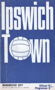 Ipswich Town v Manchester City 1969/70