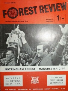 Nottingham Forest v Manchester City 1969/70
