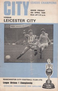 Manchester City v Leicester 1968/69