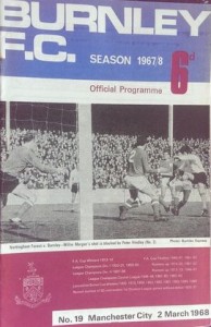 Burnley v Manchester City 1967/68