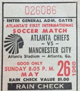 Atlanta Chiefs v Manchester City (Match 1) USA Tour 1967/68