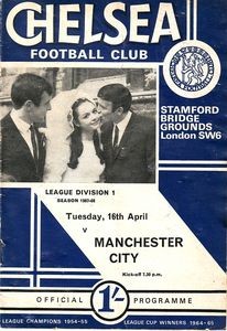 Chelsea v Manchester City 1967/68