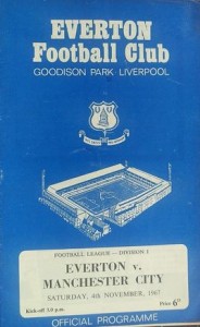 Everton v Manchester City 1967/68