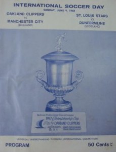 Oakland Clippers v Manchester City USA Tour 1967/68
