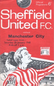 Sheffield United v Manchester City 1967/68