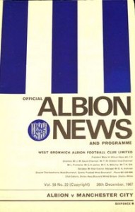 West Bromwich Albion v Manchester City 1967/68