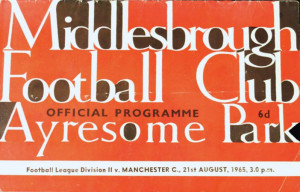 Middlesbrough v Manchester City 1965/66