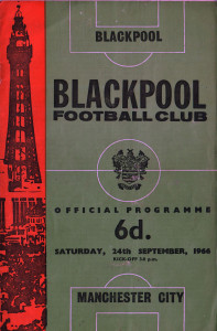 Blackpool v Manchester City 1966/67
