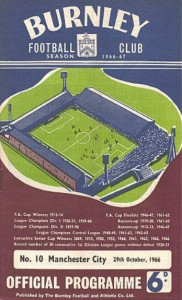 Burnley v Manchester City 1966/67