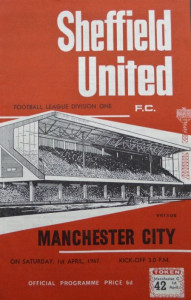 Sheffield United v Manchester City 1966/67