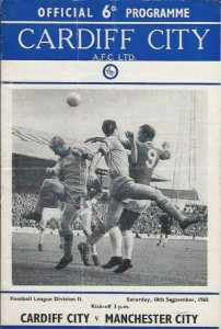 Cardiff City v Manchester City 1965/66