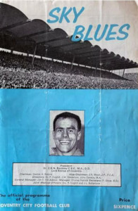 Coventry City v Manchester City 1965/66
