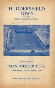 Huddersfield Town v Manchester City 1965/66