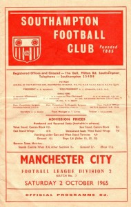 Southampton v Manchester City 1965/66