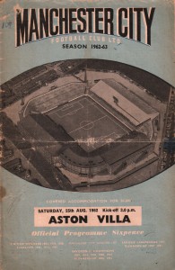 Manchester City v Aston Villa 1962/63