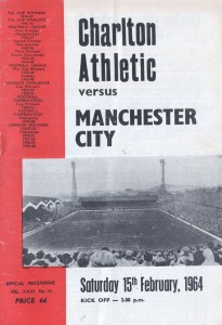 Charlton Athletic v Manchester City 1963/64