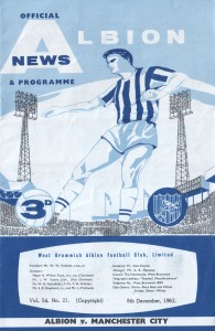 West Bromwich Albion v Manchester City 1962/63