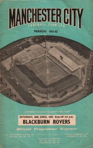 Manchester City v Blackburn 1961/62