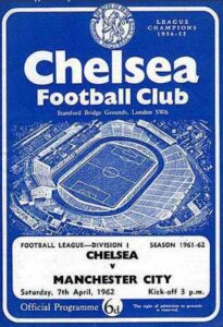Chelsea v Manchester City 1961/62