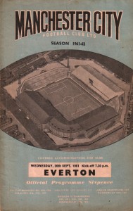 Manchester City v Everton 1961/62