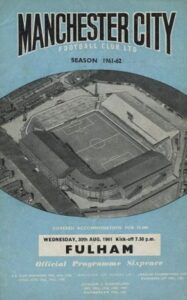 Manchester City v Fulham 1961/62