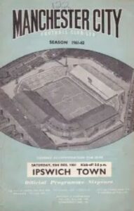 ManchesterCity v Ipswich Town 1961/62
